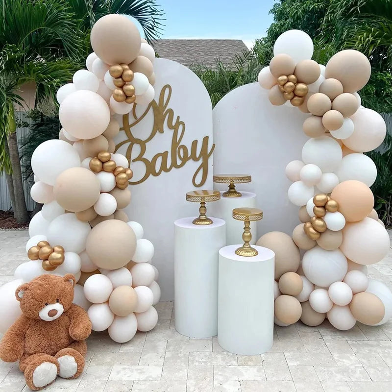 2-Set Balloon Arch Stand Frame Kit with Base | Party Decor Balloon Arch Stand Kit Babs