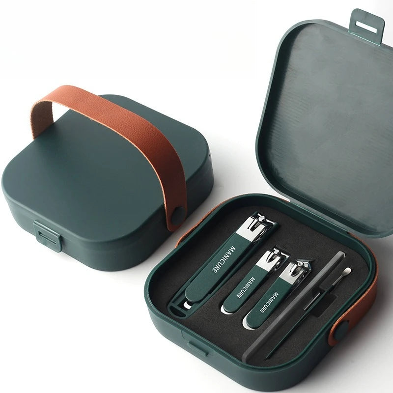 8-Piece Stainless Steel Nail Clipper Set – Anti-Splash Kit Nail Clipper Set Babs