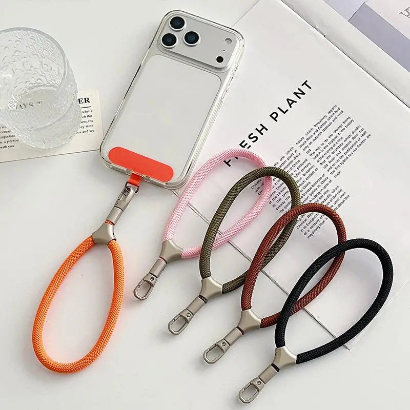 Heavy Metal Phone Charm Anti-Lost Keyring Lanyard – Rustproof Phone Charm Lanyard Babs