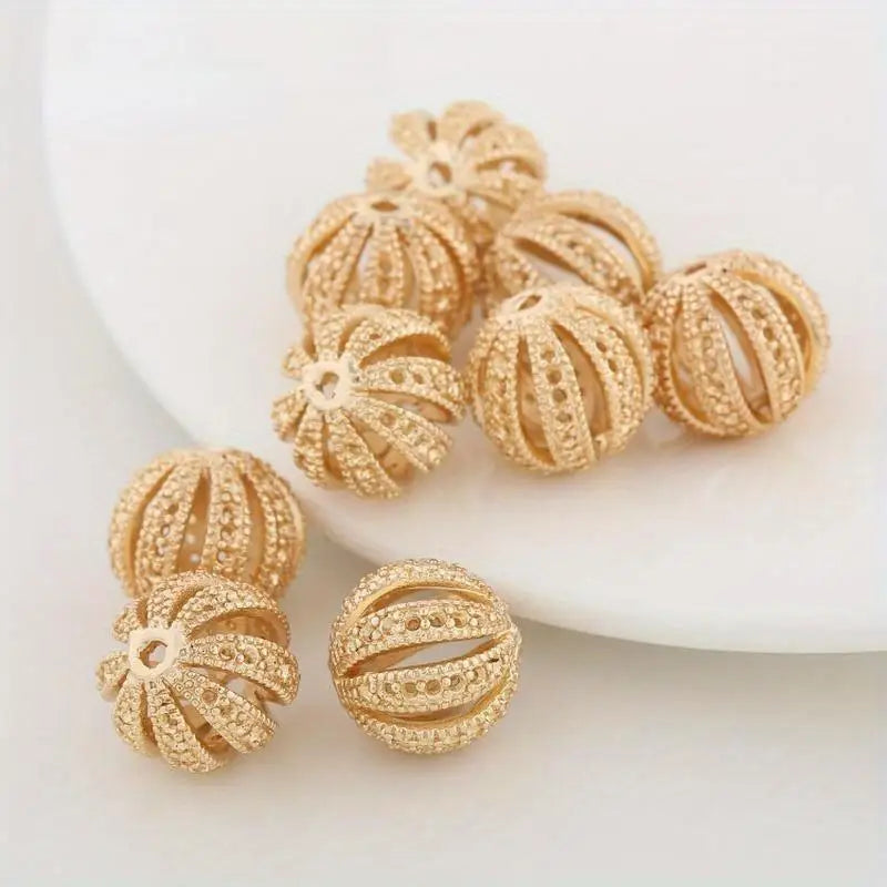 3 Pcs Zinc Alloy Hollow Spacer Beads – DIY Jewelry Components Jewelry Spacer Beads Babs