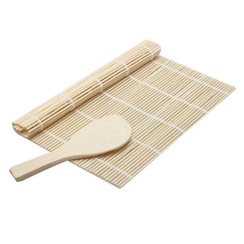 Sushi Maker Kit – Bamboo Rolling Mat & Onigiri Rice Molds Sushi Making Set Babs