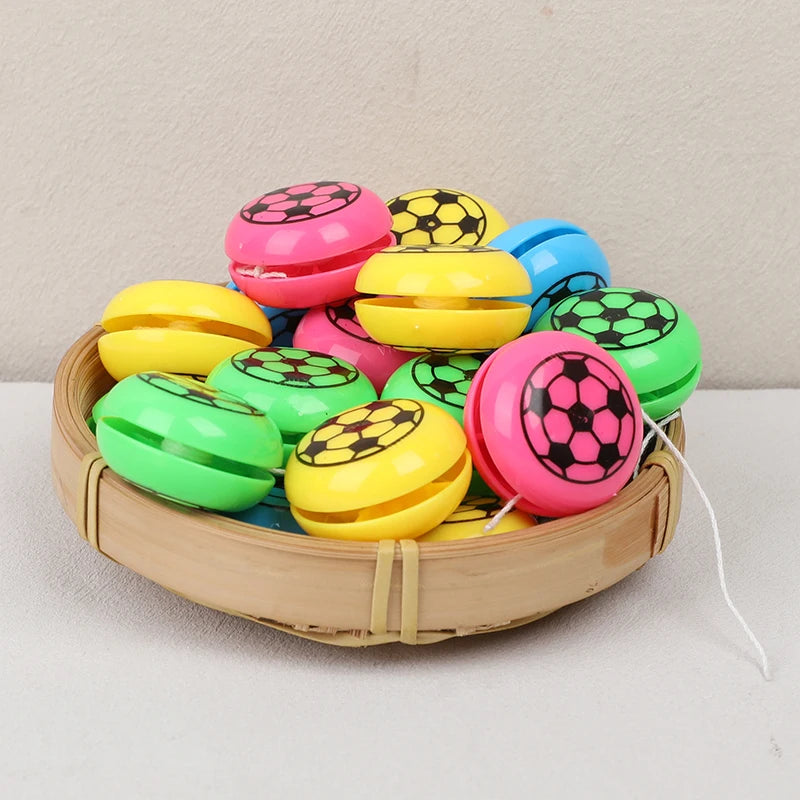Mini Football Yoyo Balls Kids Party Favors – 12 or 20 Pack Kids Party Favor Toys Babs