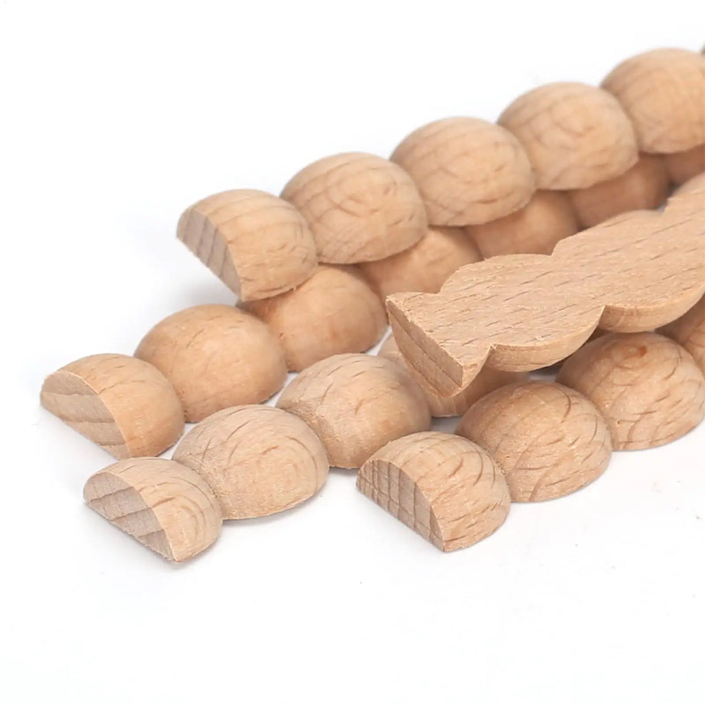 10-Piece Beech Wood Trim Strips – Decorative Furniture Molding Decorative Wood Trim Babs