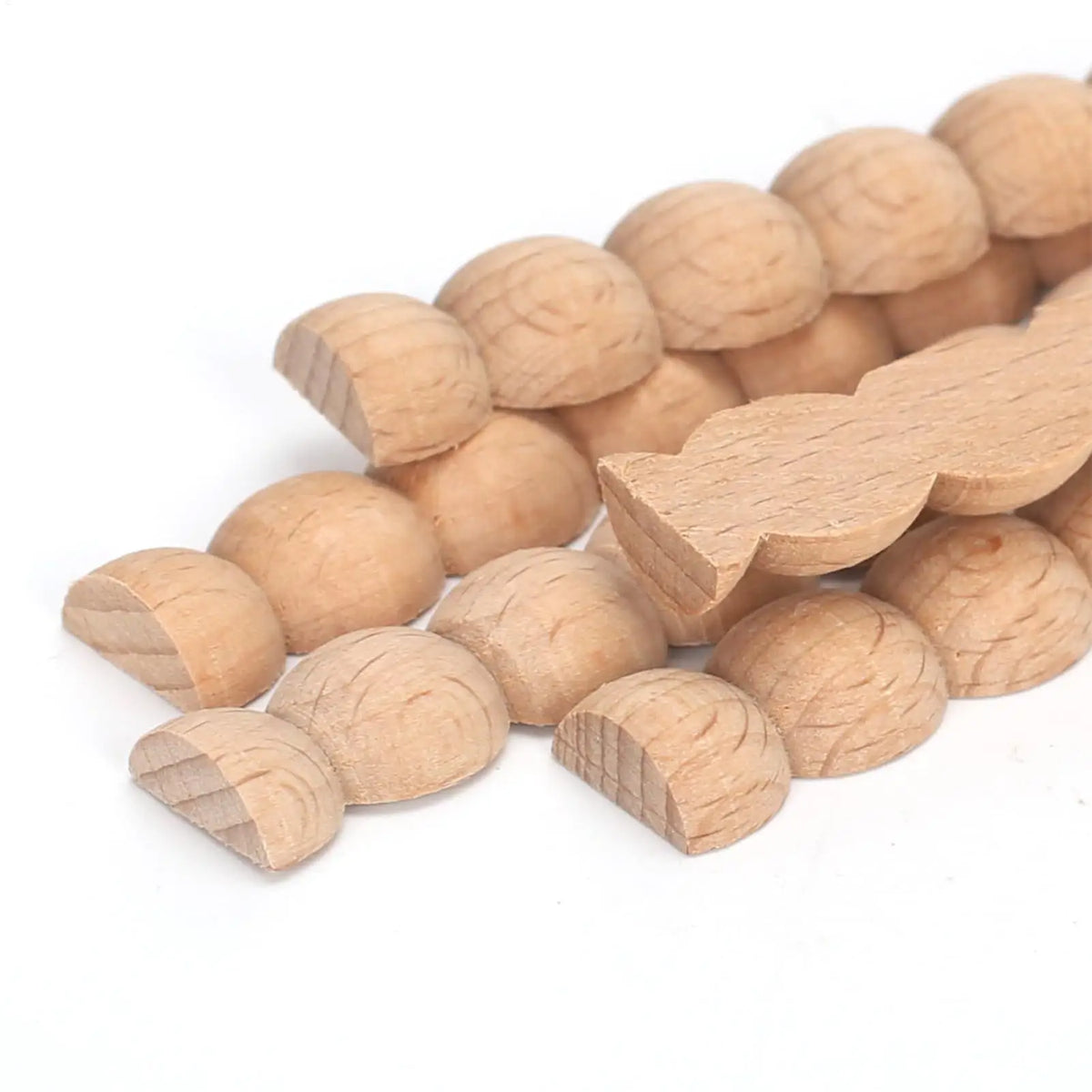 10-Piece Beech Wood Trim Strips – Decorative Furniture Molding Decorative Wood Trim Babs