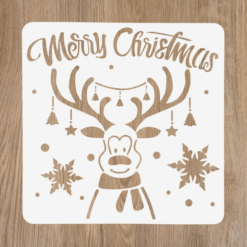 Christmas Drawing Stencils – DIY Cards, Scrapbooking & Wall Decor Christmas Drawing Stencils Babs C08