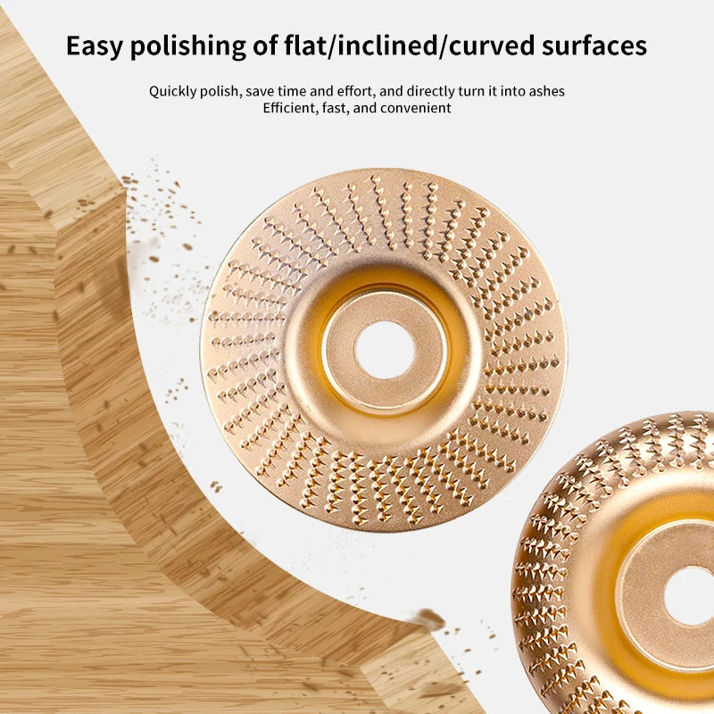 Woodworking Grinding Disc 3-Piece Set – Cut, Carve & Polish Grinding Disc Set Babs