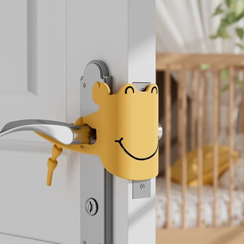 Cartoon Silicone Door Stop – Child Finger Pinch Guard for Nursery Child Safety Door Stop Babs