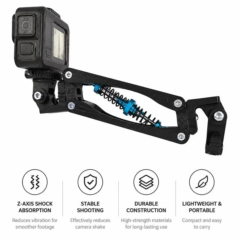 Bike & Motorcycle Mount for DJI Action 5 Pro, GoPro 13 & X4 Camera Stabilizer Mount Babs