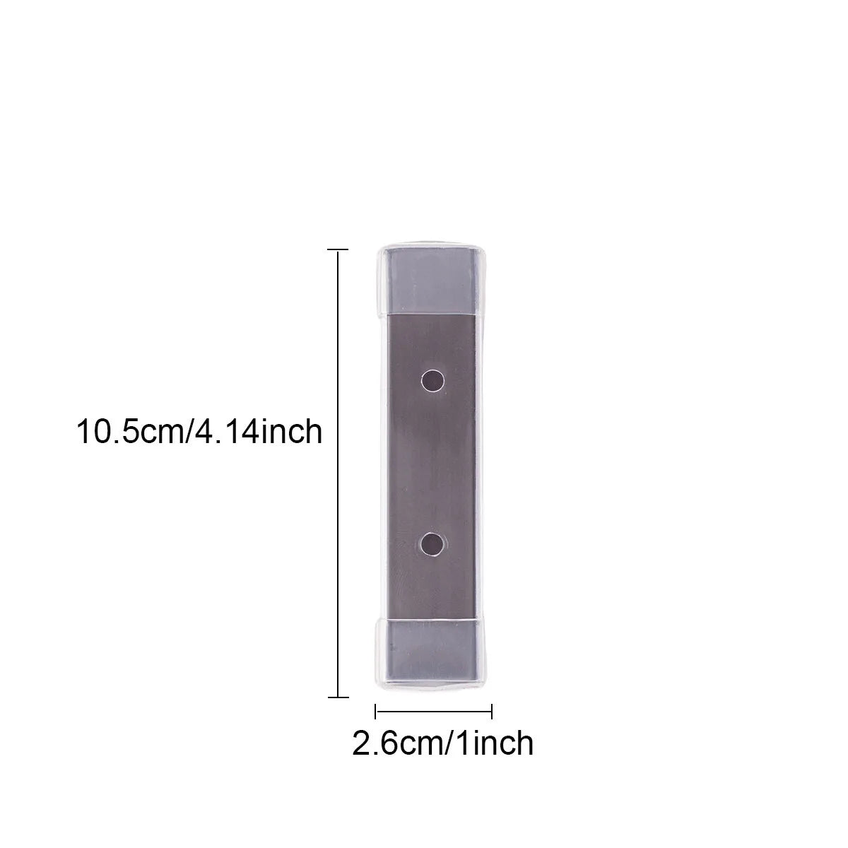 2pcs Stainless Steel Toilet Seat Bumper – Self-Adhesive Quiet Stop Toilet Seat Bumper Babs