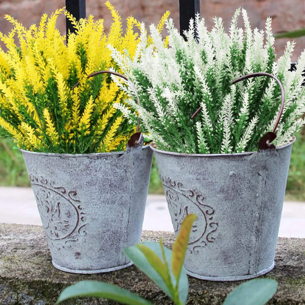 Artificial Lavender Bouquet | UV-Protected Faux Flowers for Home & Wedding Artificial Flower Bouquet Babs