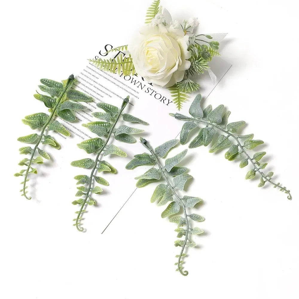 10 Pcs Artificial Leaves – DIY Garland, Wreath & Party Decor Artificial Leaf Decor Babs 04 10Pcs