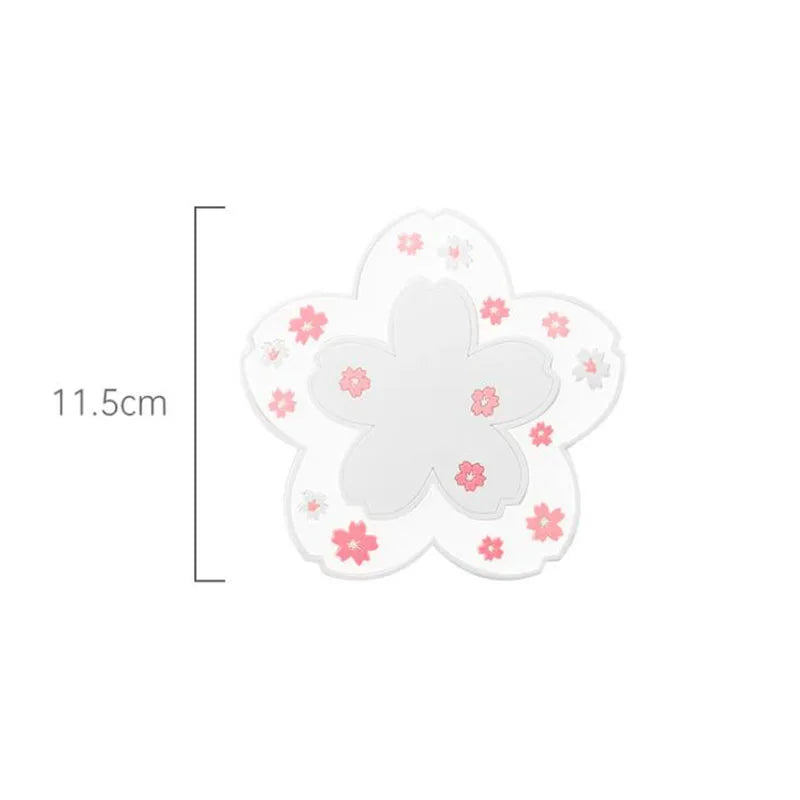 Sakura Blossom PVC Coasters – Insulated Floral Table Mats Decorative Coasters Babs 2