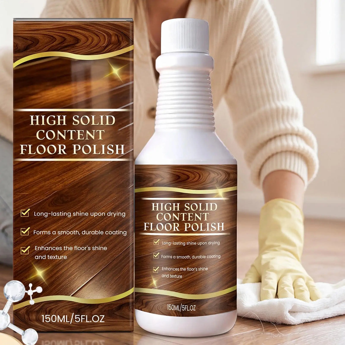 150ml Wood Floor Restorer – Scratch Repair & Gloss Coating Floor Repair Agent Babs