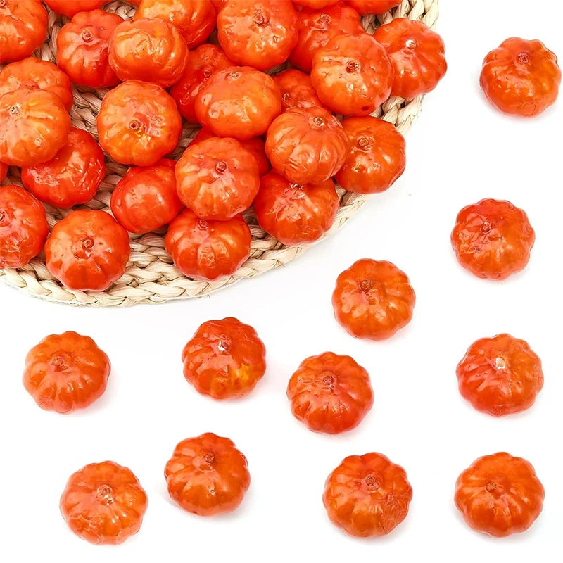 Mini Artificial Pumpkins 10/20 Pcs – Fall & Harvest Home Decor Artificial Pumpkin Decor Babs