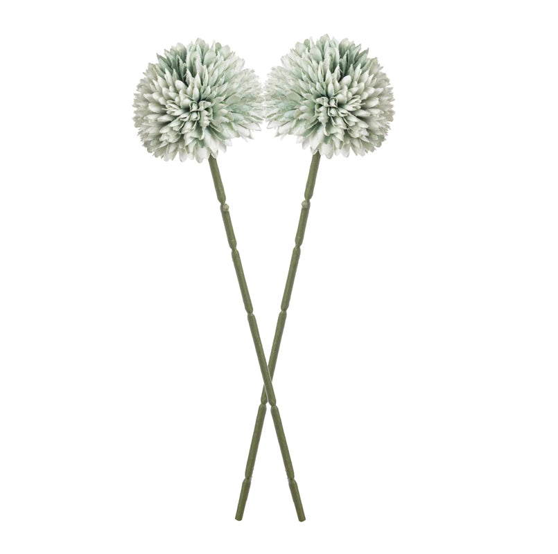 Silk Hydrangea Artificial Flowers – Wedding & Home Décor Artificial Flower Bouquet Babs green 3pcs