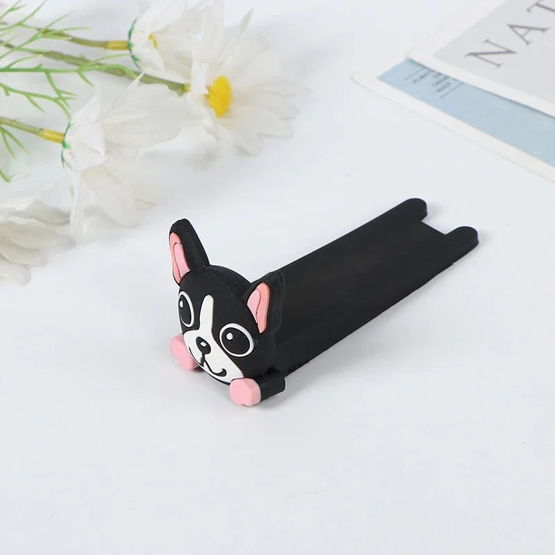 Floor Door Stopper – Anti-Slam PU Rubber Block, No Drill Floor Door Stopper Babs Corgi