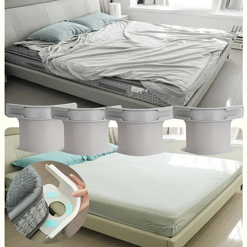 Bed Sheet Corner Clips & Heavy-Duty Mattress Strap Tighteners Sheet Corner Clips Babs