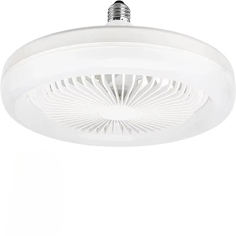 Smart Ceiling Fan Remote Control E27 Converter Base – Bedroom Smart Ceiling Fan Babs White