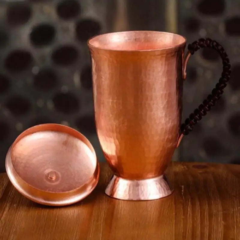 Pure Red Copper Handmade Outdoor Drinking Cup – Coffee & Wine Copper Drinking Cup Babs