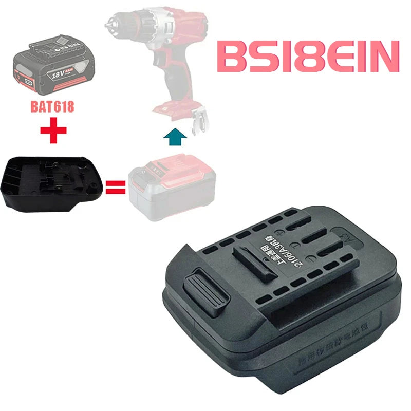 18V Li-Ion Battery Converter Adapter BS18EIN | BAT618 BAT609 Battery Converter Adapter Babs
