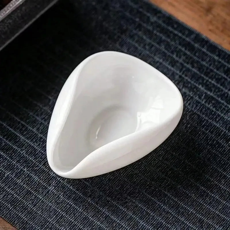 White Porcelain Ceramic Saucer for Tea, Coffee & Kitchen Use Ceramic Kitchen Saucer Babs