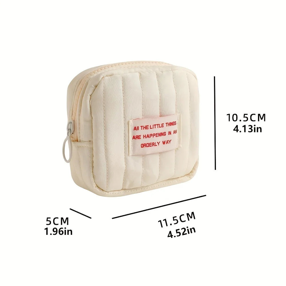 Cute Sanitary Pad Pouch – Period Bag & Tampon Holder for Purse Period Storage Pouch Babs