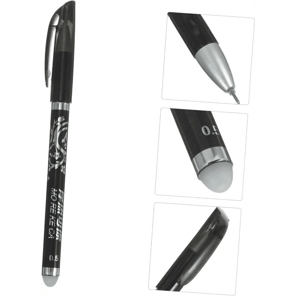 Erasable Gel Pens 0.5mm – Colored Ink & Washable Handle Refills Erasable Gel Pens Babs