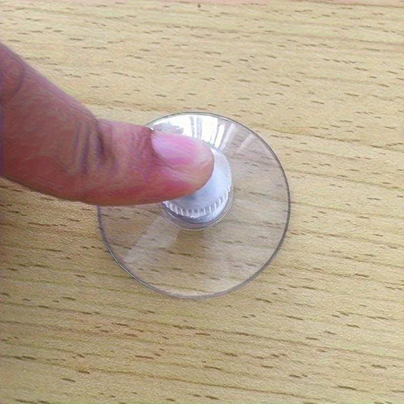 Suction Cup Glass Pads – Clear PVC Heavy-Duty Hook-Free Suction Cup Pads Babs