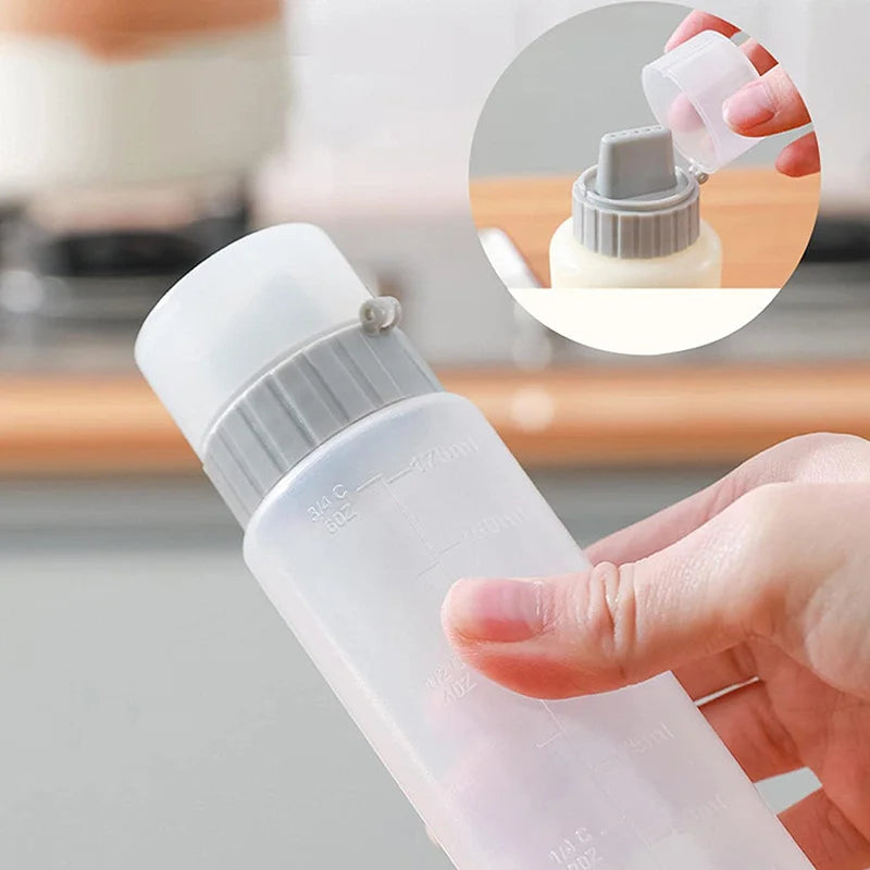 350ml 5-Hole Condiment Squeeze Bottle | Sauce Dispenser Condiment Squeeze Bottle Babs