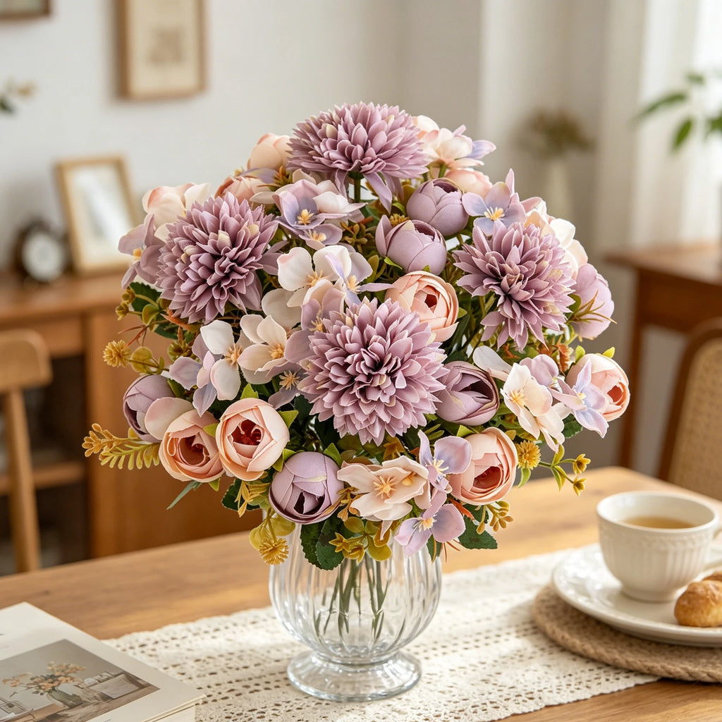 Artificial Hydrangea Silk Flowers – Wedding & Home Décor Artificial Silk Flowers Babs