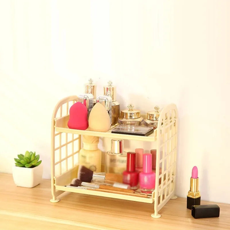 Multi-Tier Desktop Storage Shelf Organizer – Home & Office Desktop Storage Shelf Babs