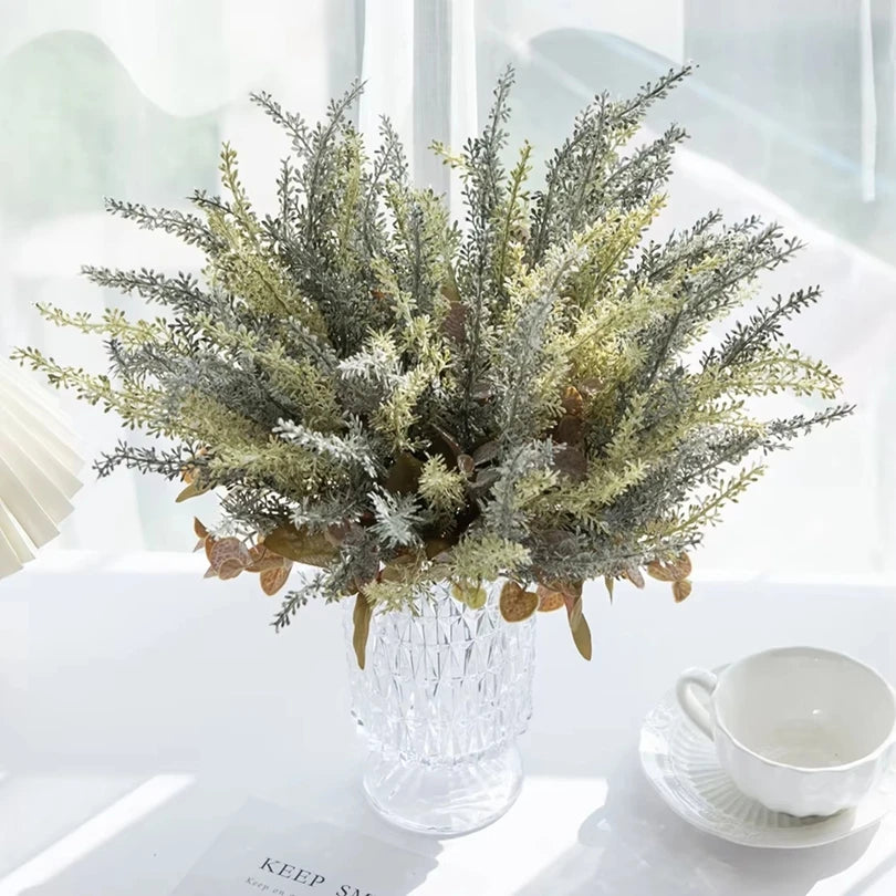 Artificial Lavender Bouquet – Fake Flowers for Home & Wedding Artificial Flower Bouquet Babs