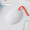 Foaming Soap Mesh Bag – Exfoliating Bath Sponge Bubble Maker Bath Exfoliating Sponge Babs 1PC-White