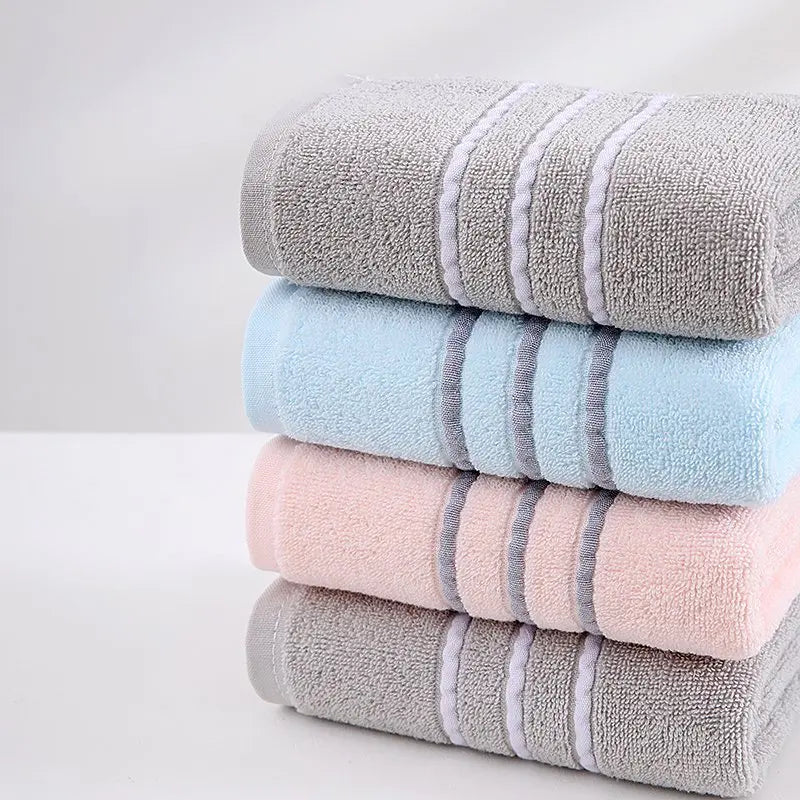 Thickened 100% Cotton Face & Hand Towels – Soft & Absorbent Cotton Face Towels Babs