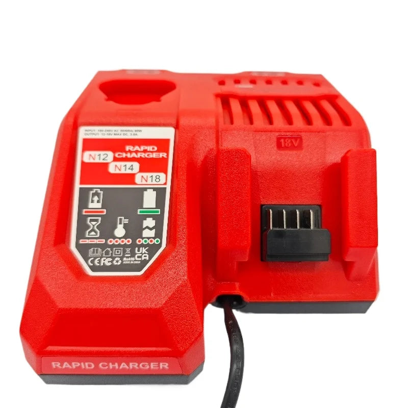 M12-18FC Dual-Port Lithium Battery Charger for M12 & M18 Power Tool Charger Babs