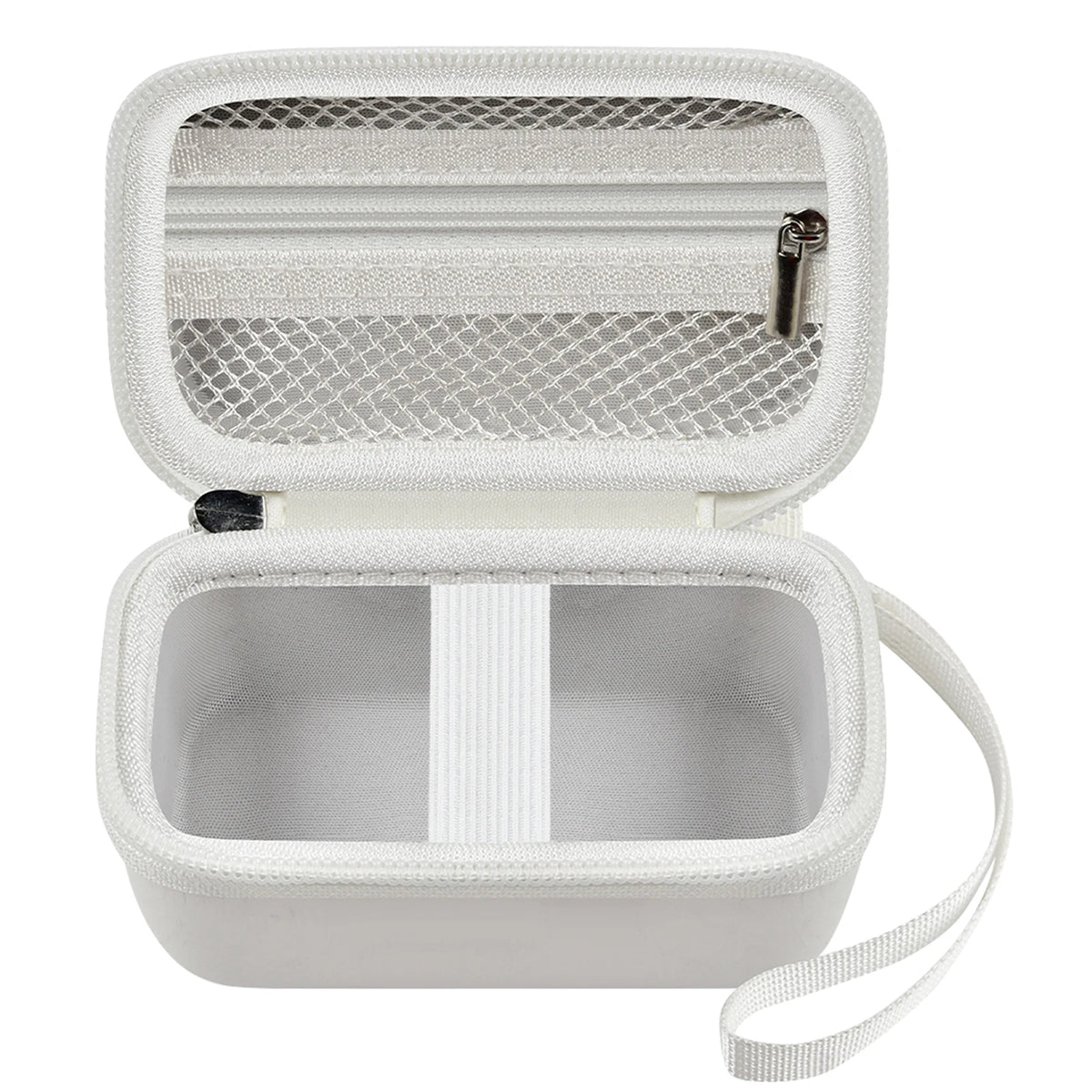 Portable Label Maker Storage Case – EVA Hard Shell Organizer Label Maker Case Babs Ivory