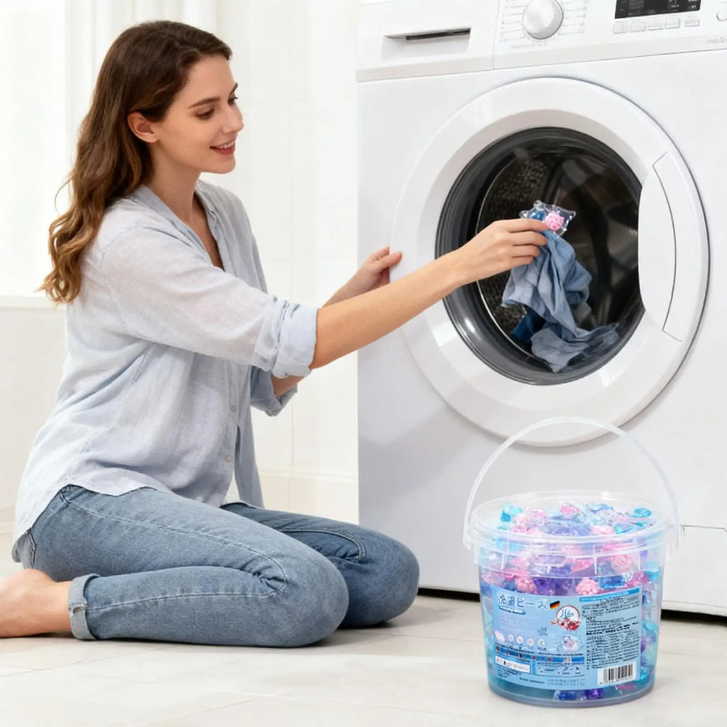 5-in-1 Laundry Detergent Pods – 40 Fragrance Capsule Balls Laundry Detergent Pods Babs