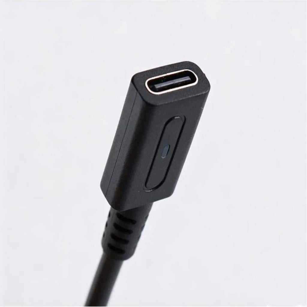 USB-C 45W PD GameCube Power Cable – 12cm Blue LED Adapter Game Console Power Cable Babs