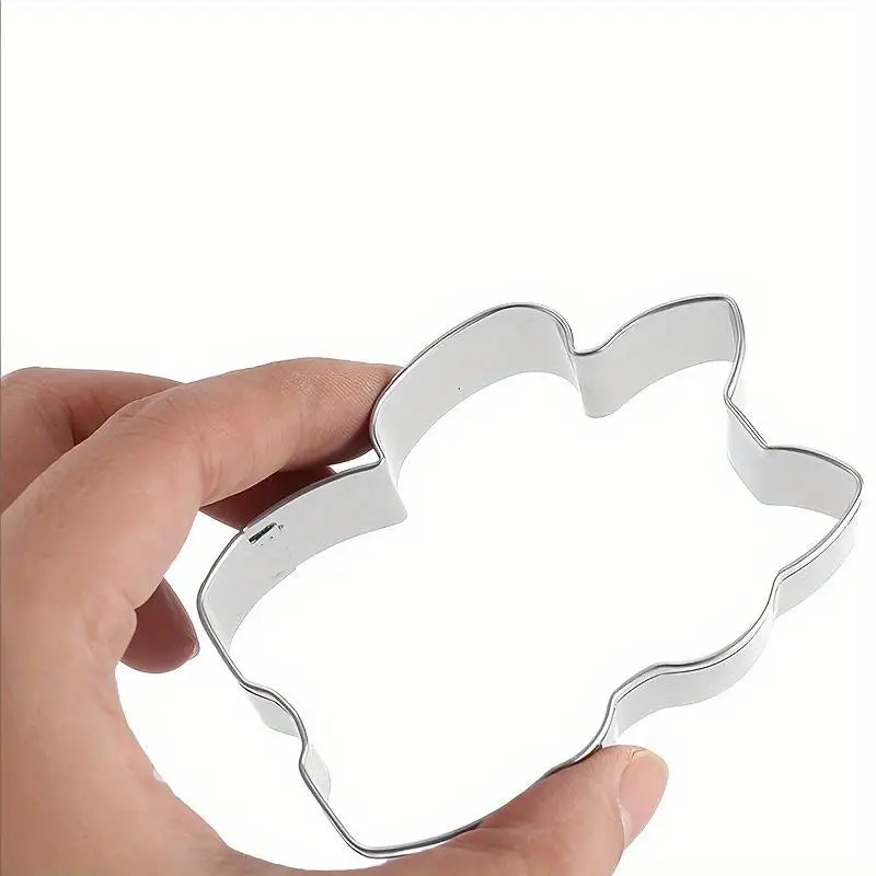 9-Piece Kitten Cat Cookie Cutter Set – Stainless Steel Molds Cookie Cutter Set Babs