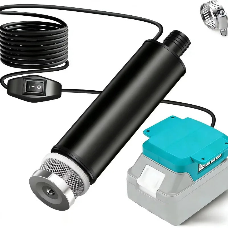 Cordless Submersible Water Pump – 18/20V Battery Compatible Submersible Water Pump Babs For Makita
