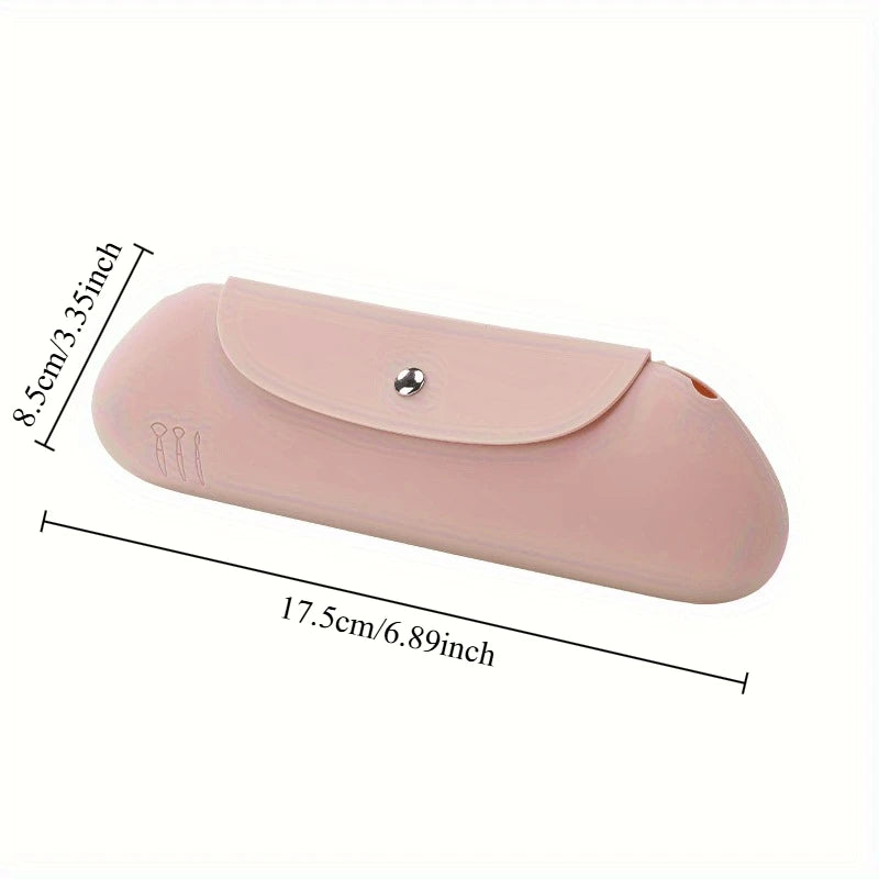 Silicone Travel Makeup Brush Holder & Organizer | Babs Makeup Brush Holder Babs