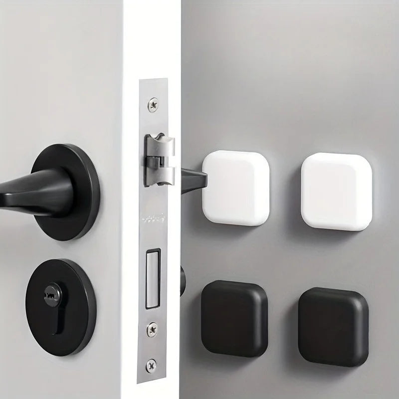 Silicone Door Stopper Wall Protectors – Self-Adhesive Buffer Guards Door Stopper Guard Babs