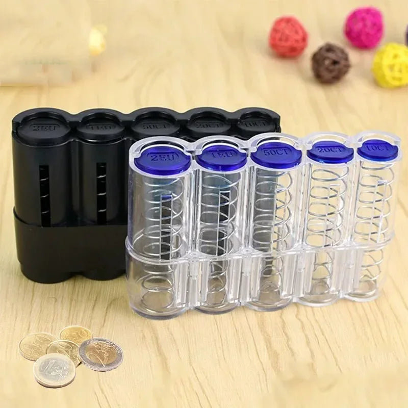 Euro Coin Holder Storage Box & Organizer – CXG03 Coin Holder Organizer Babs