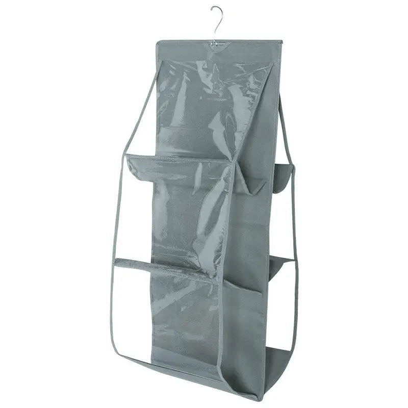 6-Pocket Hanging Handbag Organizer – Waterproof Closet Storage Closet Bag Organizer Babs