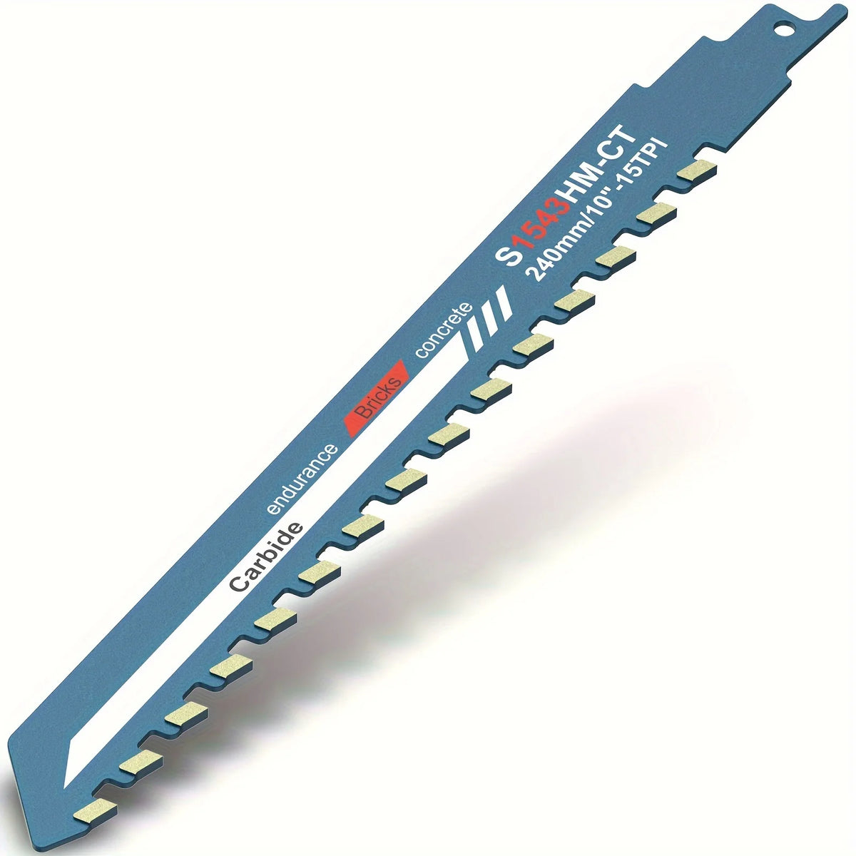 Carbide Reciprocating Saw Blade 240mm – Brick, Concrete & Masonry Reciprocating Saw Blade Babs SKY BLUE
