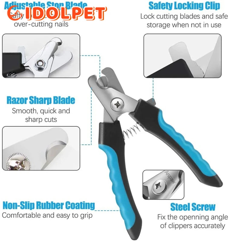 Professional Pet Nail Clipper – Stainless Steel Cat & Dog Pet Nail Clipper Babs