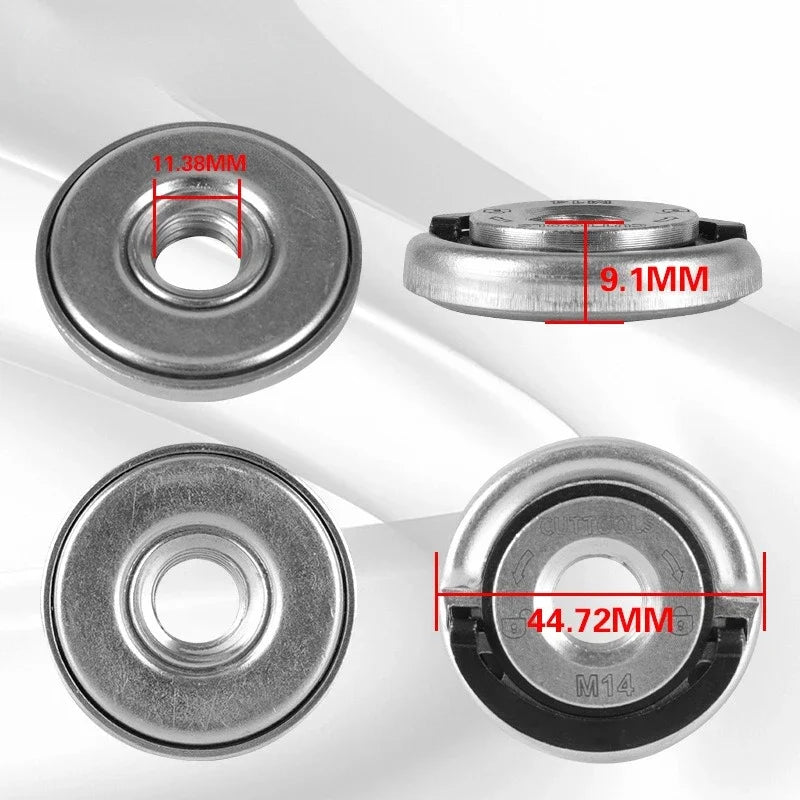 M14 Quick Release Flange Nut for Angle Grinder – 1-5 Pcs Angle Grinder Accessory Babs
