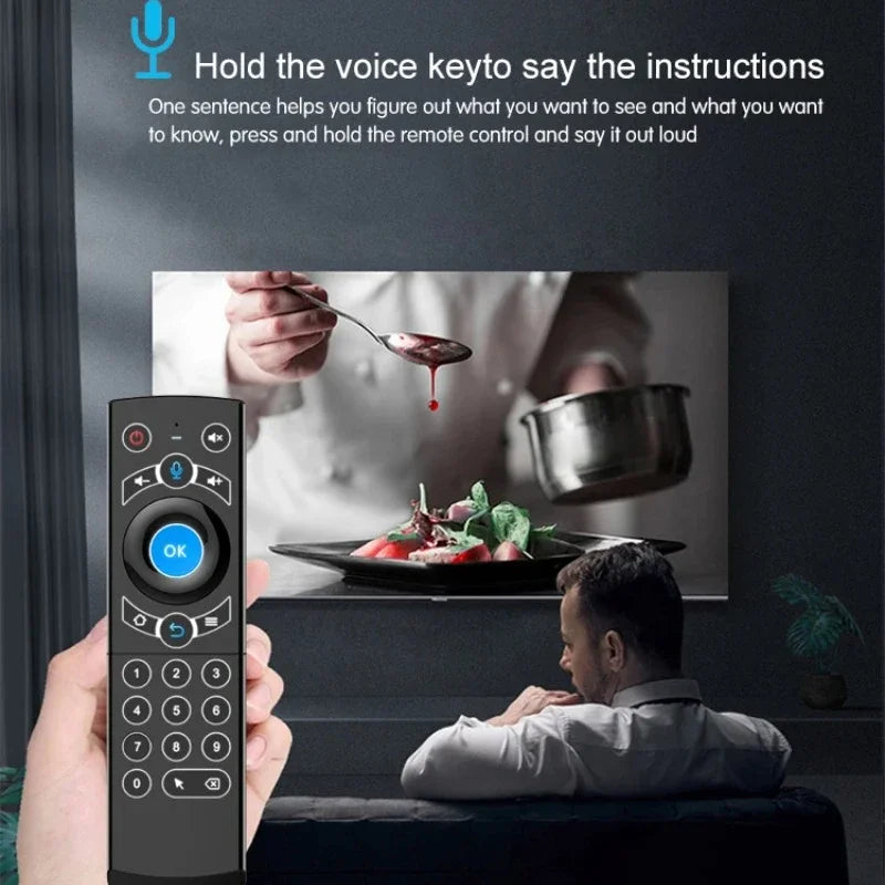 G21 Pro 2.4G Wireless Air Mouse Voice Remote for Android TV Box Wireless Air Mouse Remote Babs