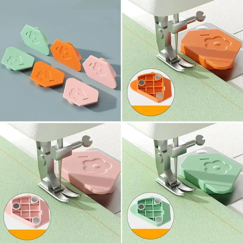Magnetic Sewing Machine Gauge – Anti-Curl Edge Guide Tool Sewing Machine Accessory Babs