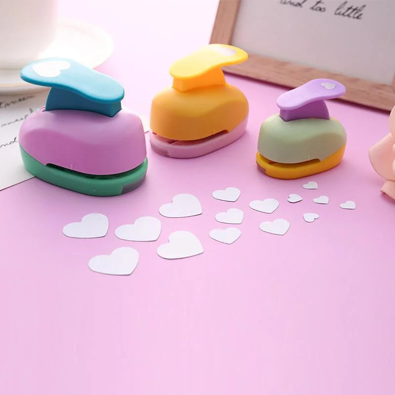 Heart Paper Punch 9/16/25mm – DIY Scrapbooking Craft Tool Craft Paper Punch Babs